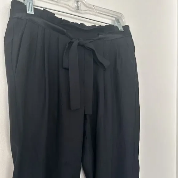 Ramy Brook NY Black Silk Blend Pants XS